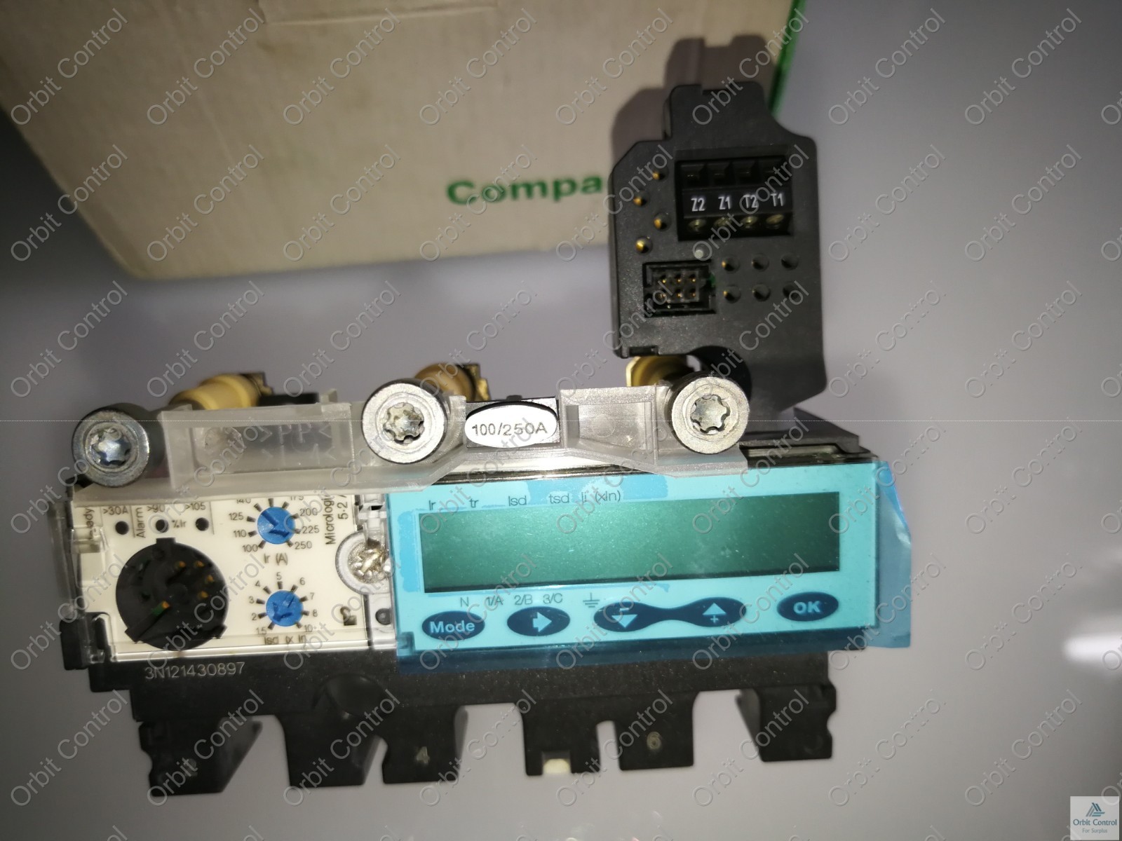 Schneider LV431490 Trip Unit Micrologic 5.2 A - 250A