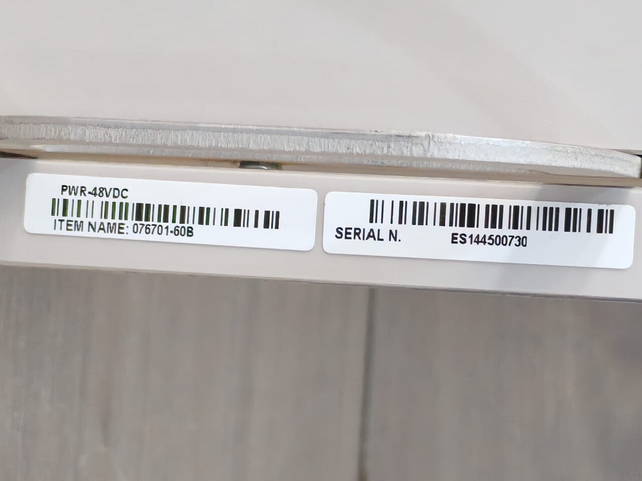 EFORE PWR48 EFORE POWER SUPPLY SR 91G680 DC PWR48 3