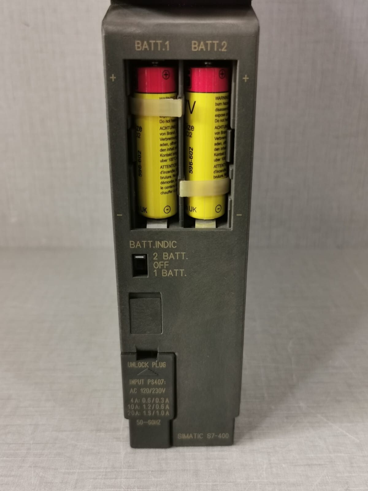 Siemens 6ES7 407-0KR00-0AA0 SIEMENS SIMATIC S7-400 PROCESS CONTROLLER 6EST 407-0KR00-0AA00 5
