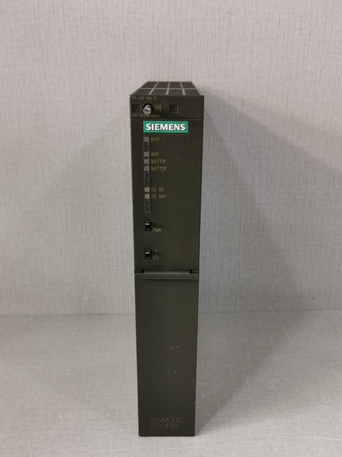SIEMENS SIMATIC S7-400 PROCESS CONTROLLER 6EST 407-0KR00-0AA00