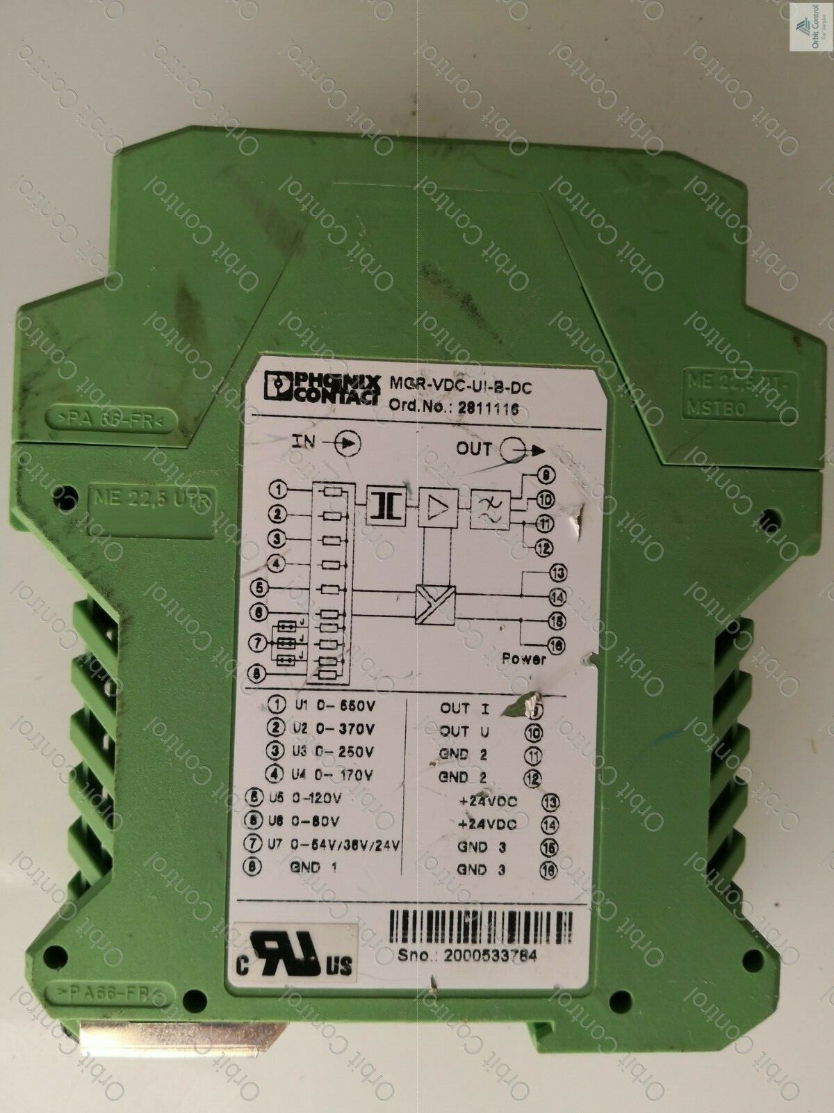 Phoenix Contact MCR-VDC-UI-B-DC PHOENIX CONTACT MCR-VDC-UI-B-DC 2