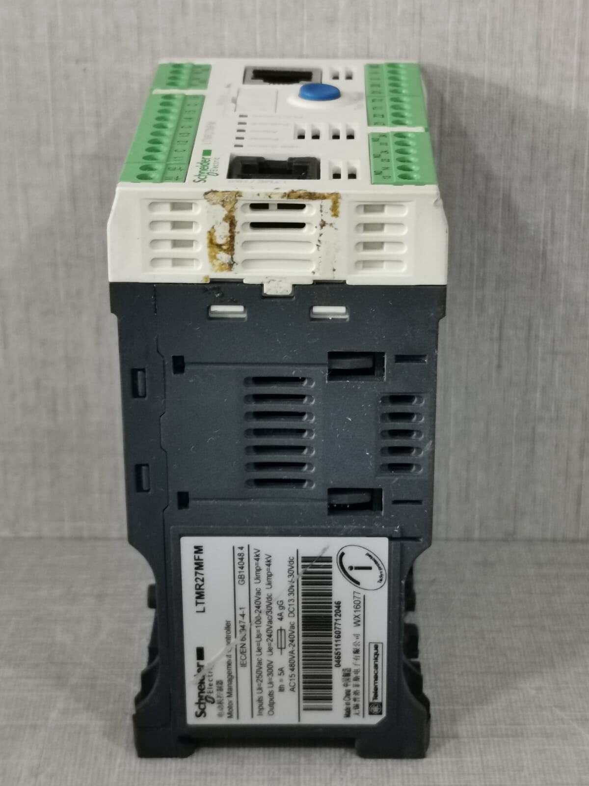 SCHNEIDER ELECTRIC/TELEMECANIQUE LTMR27MFM SCHNEIDER ELECTRIC/TELEMECANIQUE LTMR27MFM MOTOR MANAGEMENT CONTROLLLER 4