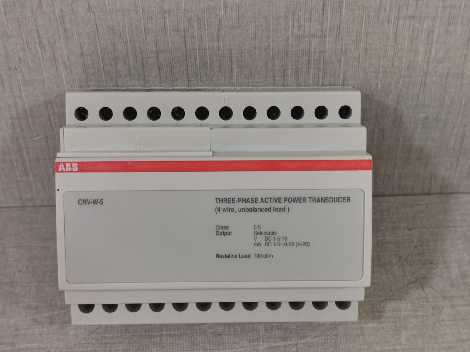 ABB CNV-W-5 ABB CNV-W-5 Three Active Power Transducer 37 KW 2