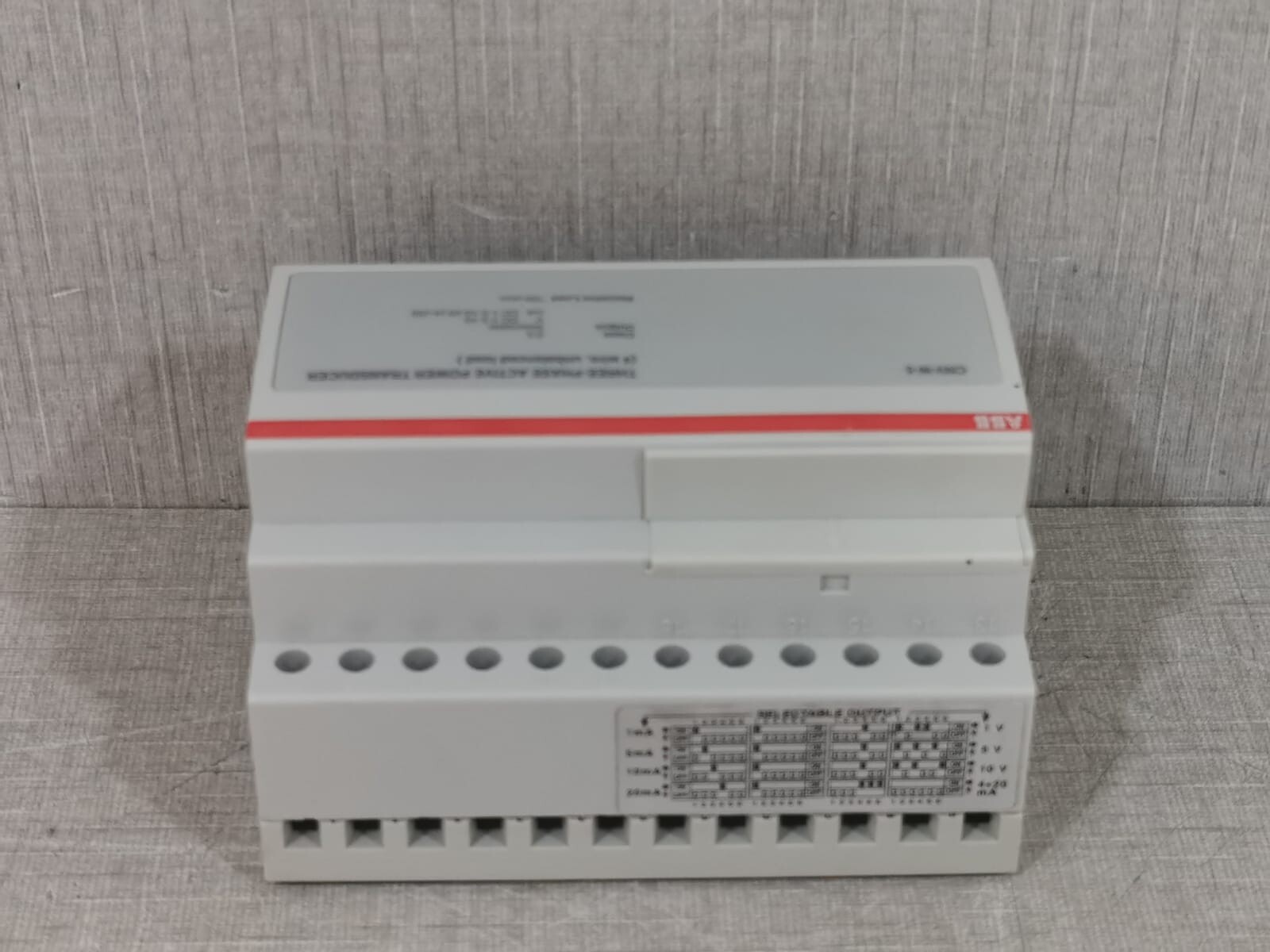 ABB CNV-W-5 ABB CNV-W-5 Three Active Power Transducer 37 KW 4
