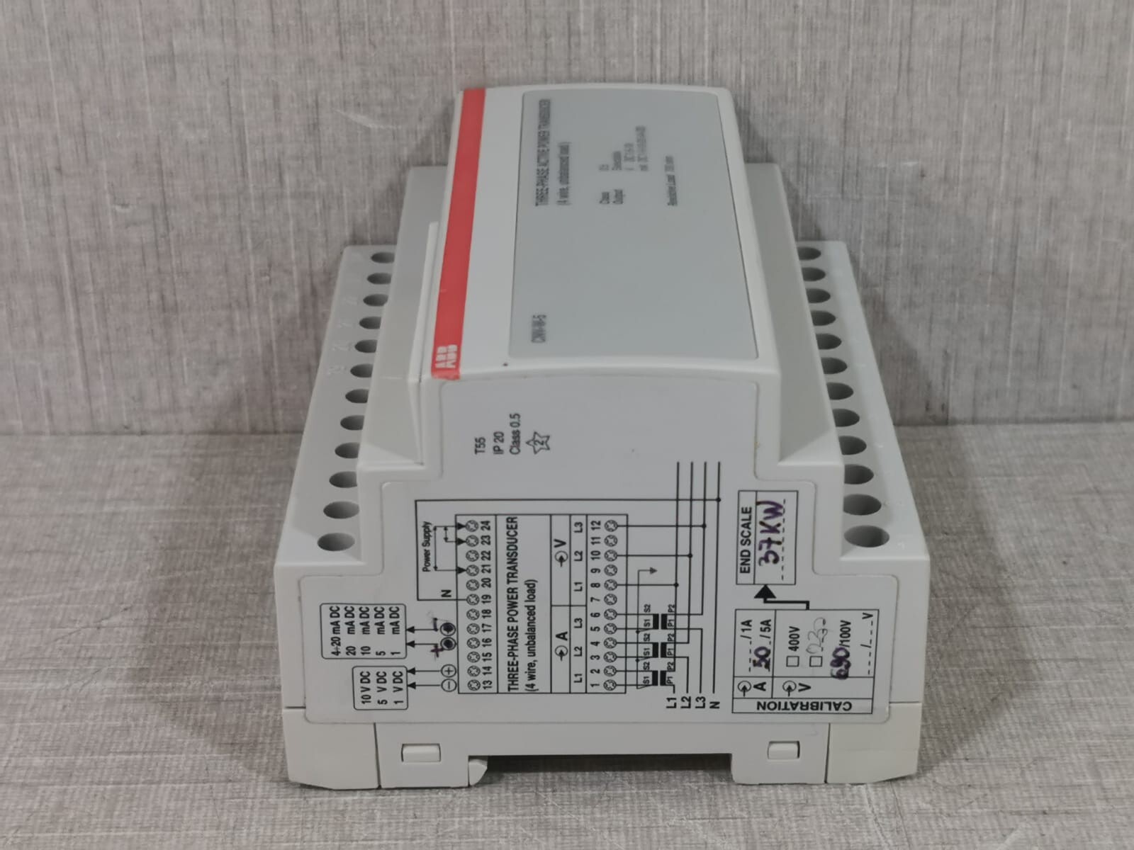 ABB CNV-W-5 ABB CNV-W-5 Three Active Power Transducer 37 KW 6