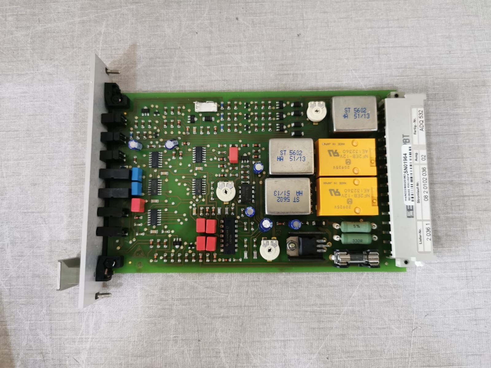 Neumann 2-036-1 NEUMANN 2 036 1/ 20361 Audio Card 7