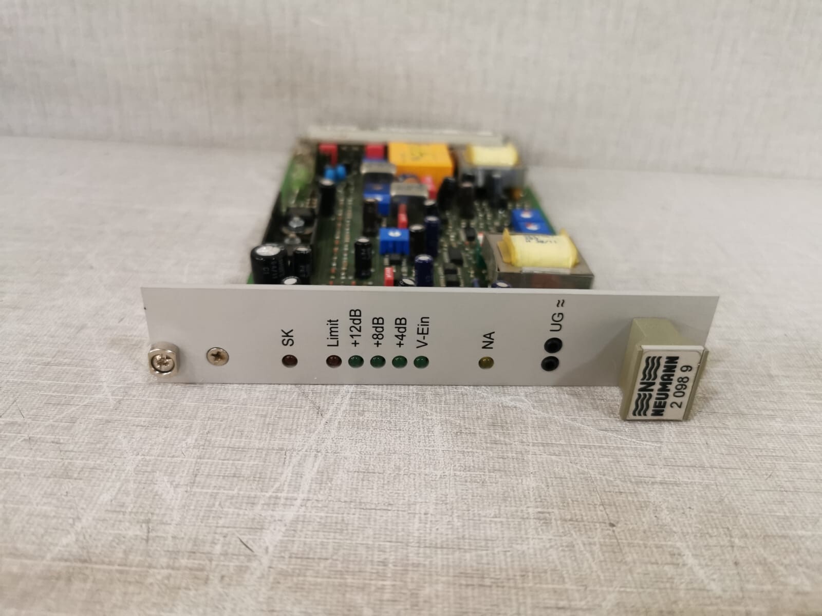 NEUMANN 20989 NEUMANN 2 098 9/20989 Audio Card 5