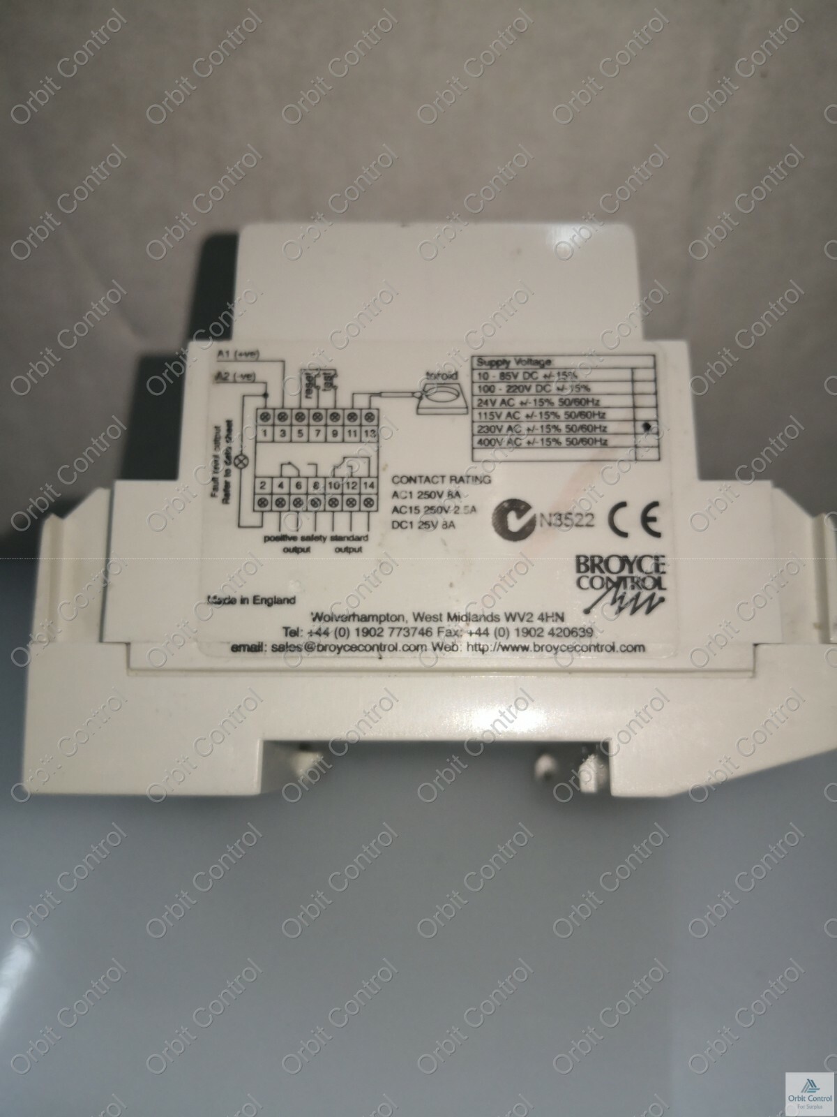 Broyce Control ELRV-10 Broyce Control - Erdleckstrom-Differentialschutzrelais - ELRV-10 2