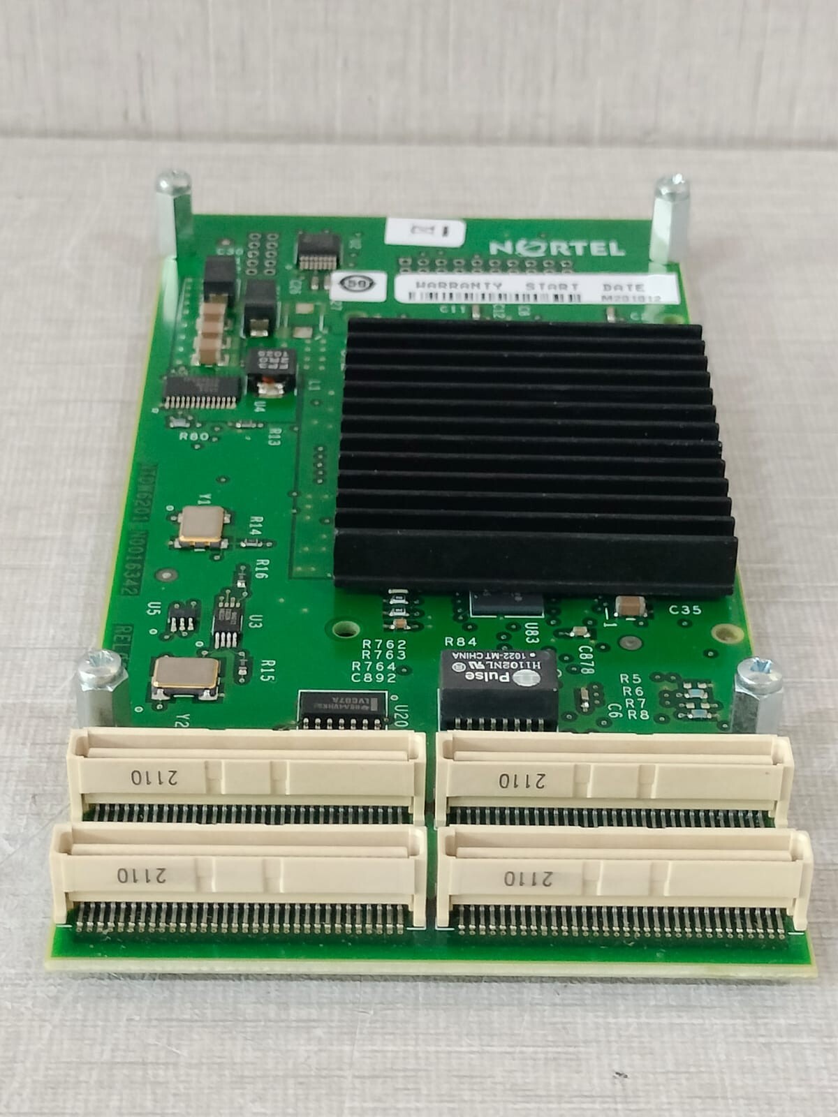 NORTEL NTDW62AAE5 NORTEL NTDW62AAE5 MGC DSP DAUGHTERBOARD 32-DS 7