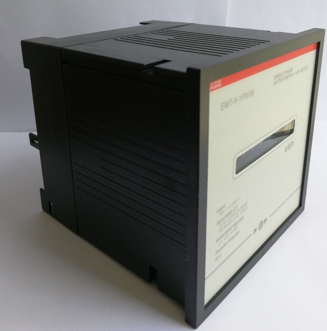 ABB EMT-A-1FN/96 ABB EMT-A-1FN/96 SINGLE-PHASE ACTIVE ENERGY kWh METER 2