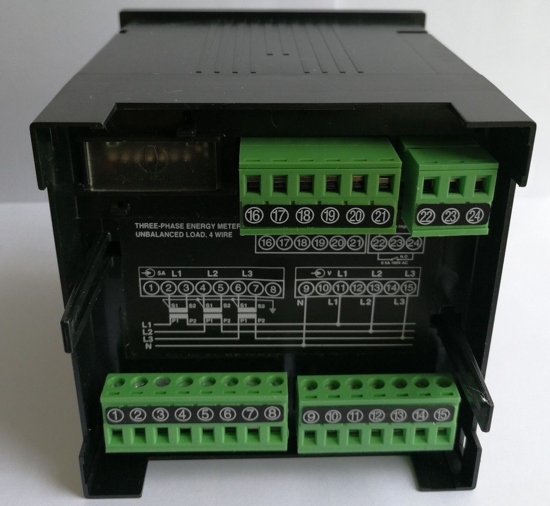 ABB EMT-A-1FN/96 ABB EMT-A-1FN/96 SINGLE-PHASE ACTIVE ENERGY kWh METER 3