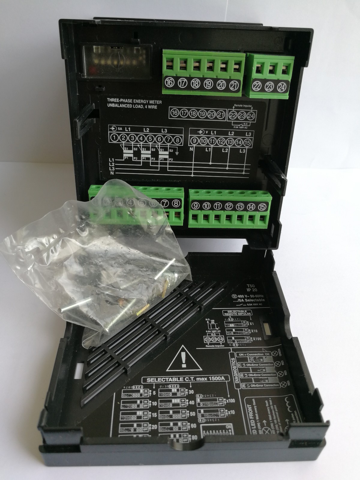 ABB EMT-A-1FN/96 ABB EMT-A-1FN/96 SINGLE-PHASE ACTIVE ENERGY kWh METER 4
