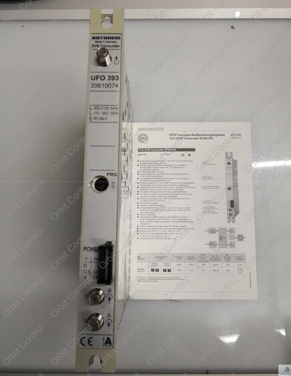 KATHREIN UFO 393 TWIN-DVB- TRANSCODER