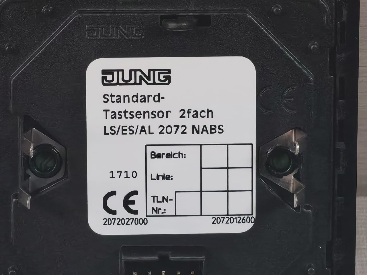 JUNG ES 2072 NABS Jung ES 2072 NABS 2-Way Push-Button Sensor 4
