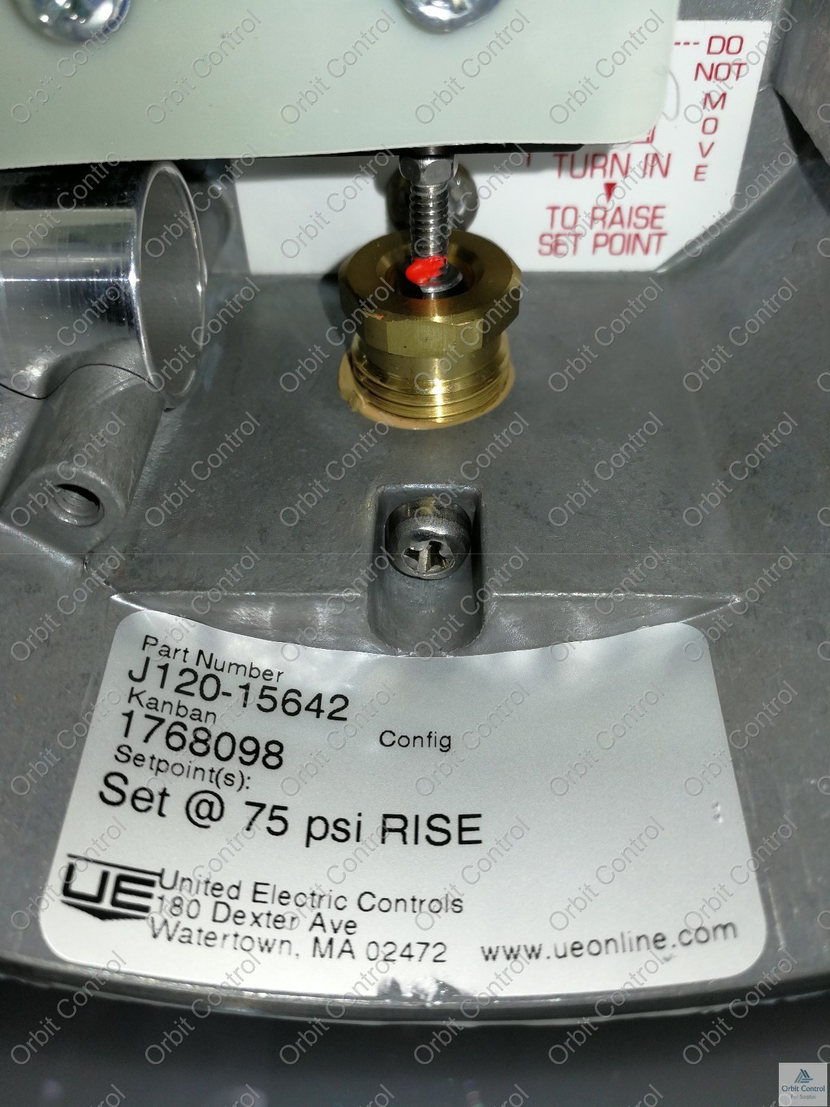 UNITED ELECTRIC J120-15642 ed Electric J120-15642 Explosion-proof Differential Pressure Switch 7