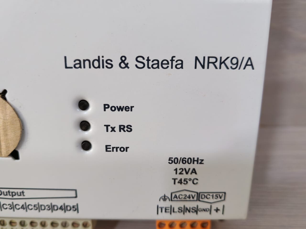 Siemens NRK9/A Siemens / Landis & Staefa NRK9/A Interlock Controller 3