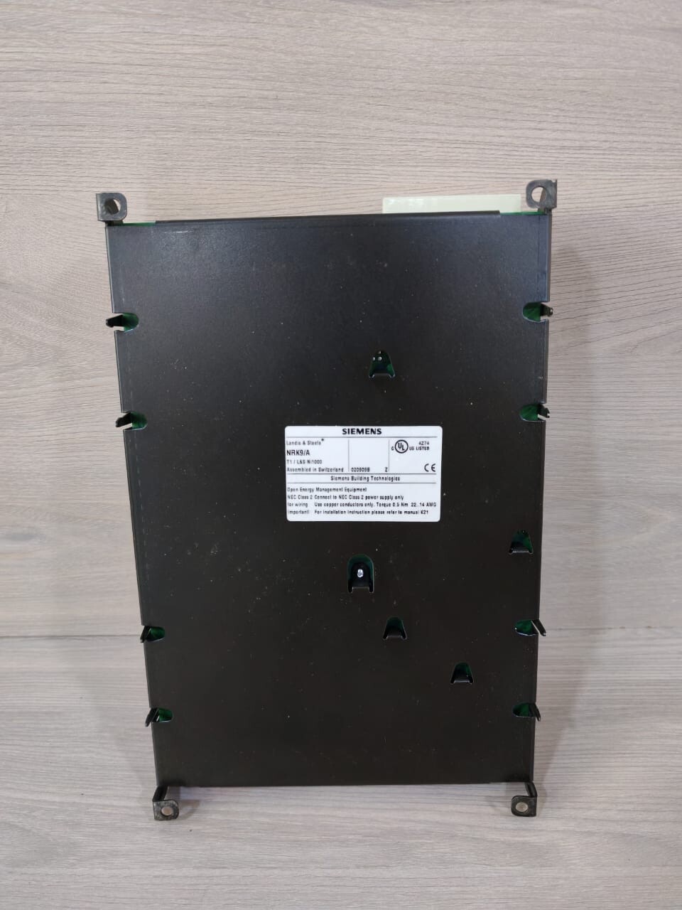 Siemens NRK9/A Siemens / Landis & Staefa NRK9/A Interlock Controller 10