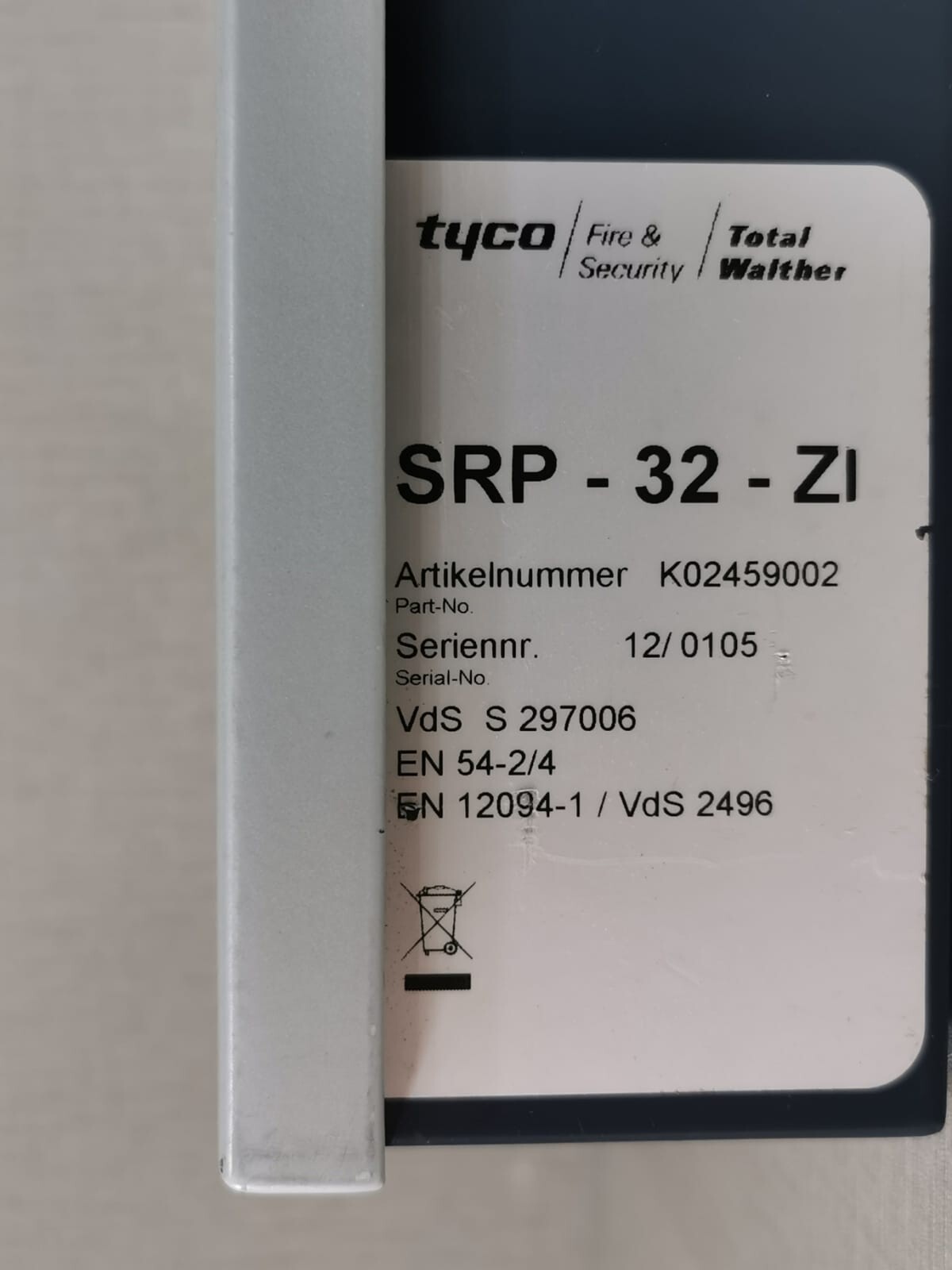 TYCO SRP-32-ZI TYCO SRP-32-ZI CONTROLLER FIRE SYSTEM 3