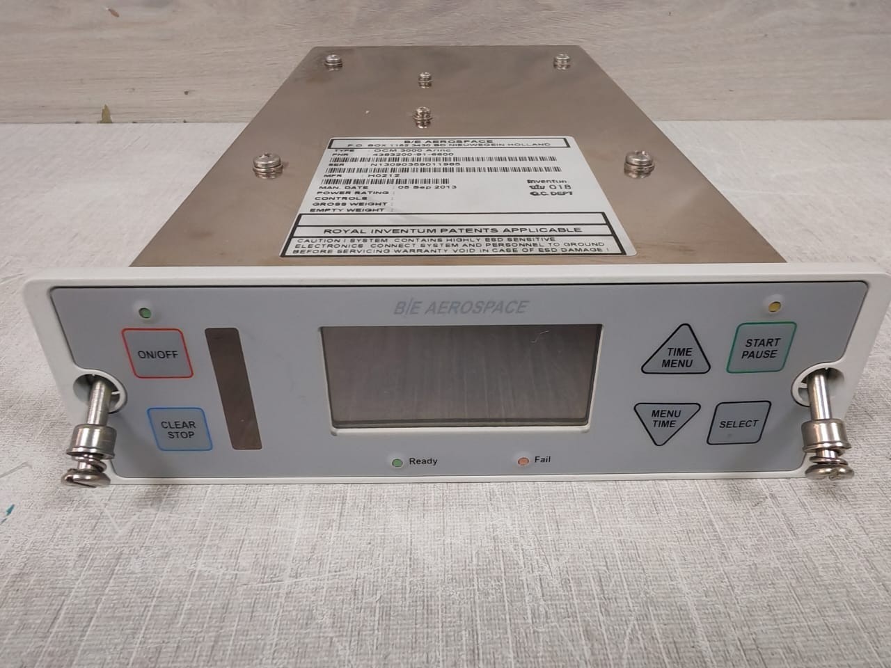 ROYAL INVENTUM OCM 3000 ROYAL INVENTUM PATENTS APPLICABLE OCM 3000 ARINC 2