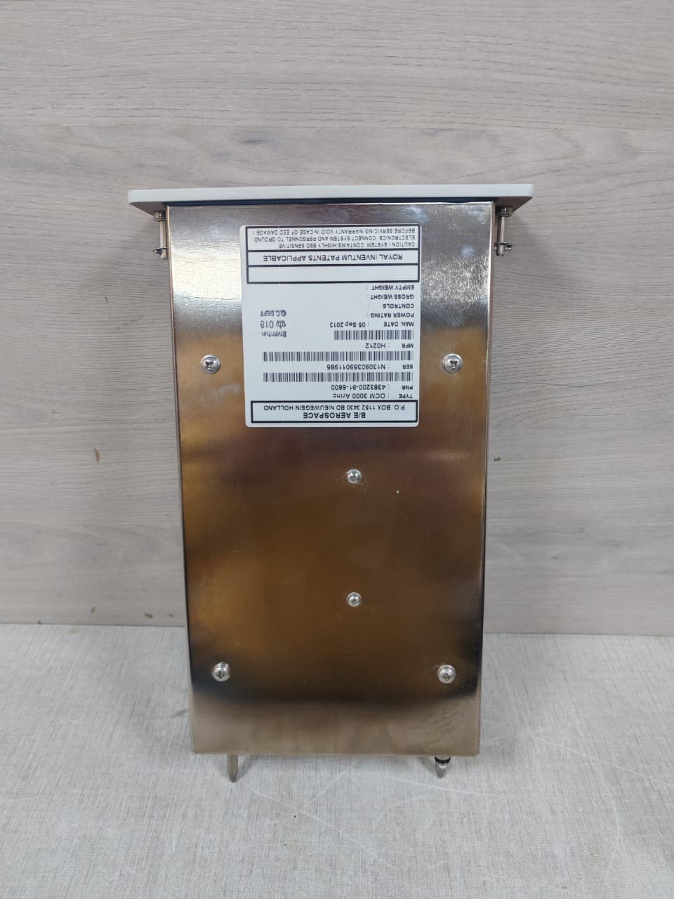 ROYAL INVENTUM OCM 3000 ROYAL INVENTUM PATENTS APPLICABLE OCM 3000 ARINC 7