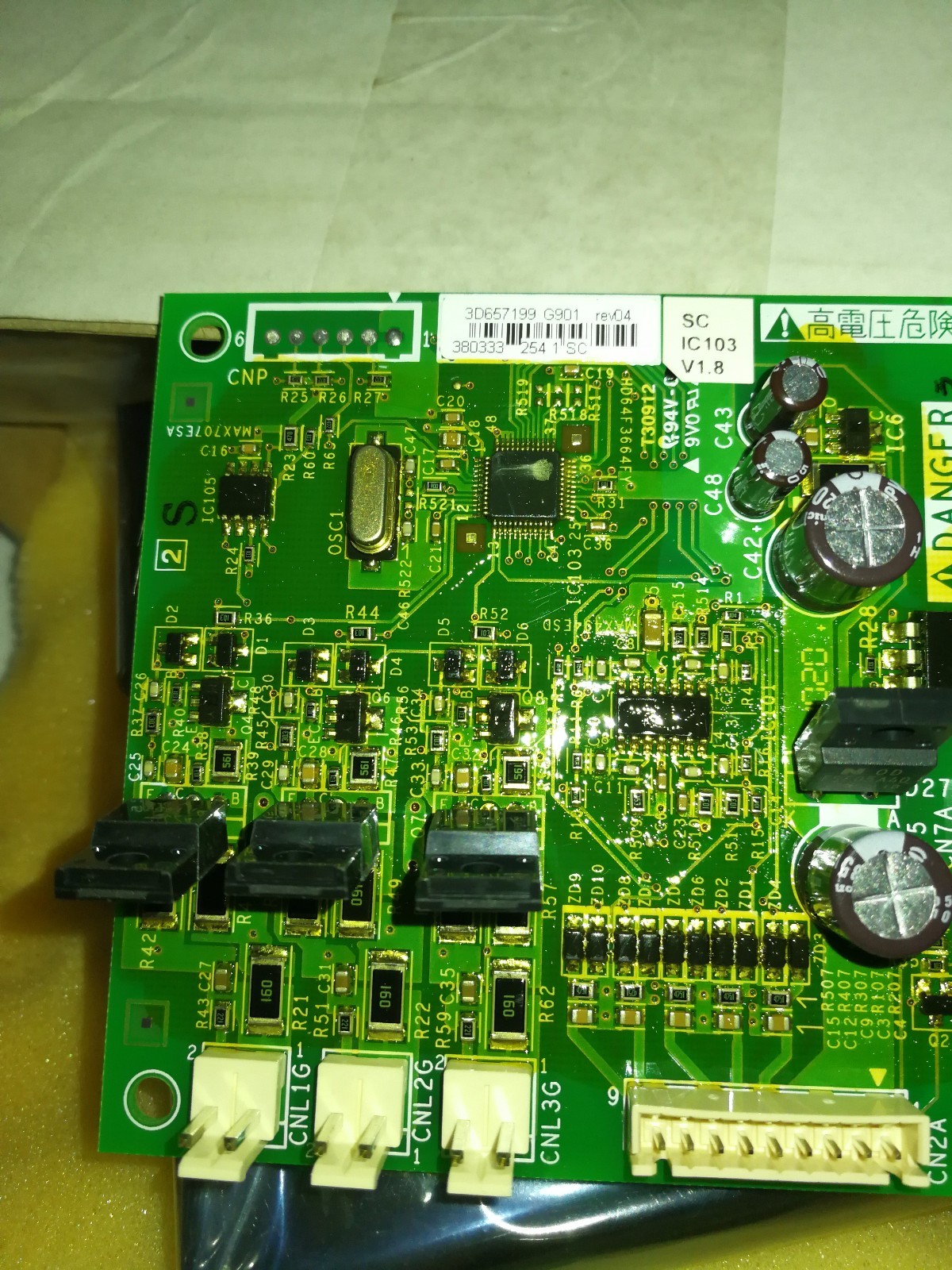 Schneider Electric VX5A1300 SCHNEIDER ELECTRIC VX5A1300 / 3D657199 G901 REV 04 Soft Charge Board 7