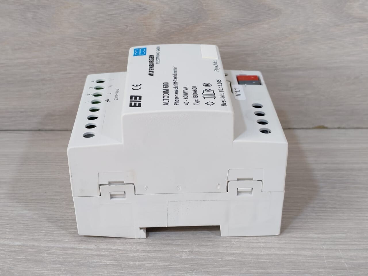 Altenburger IBDA600 ALTENBURGER ELECTRONIC ALTODIM 600 PHASE CONTROL TOUCH DIMMER IBDA600 7