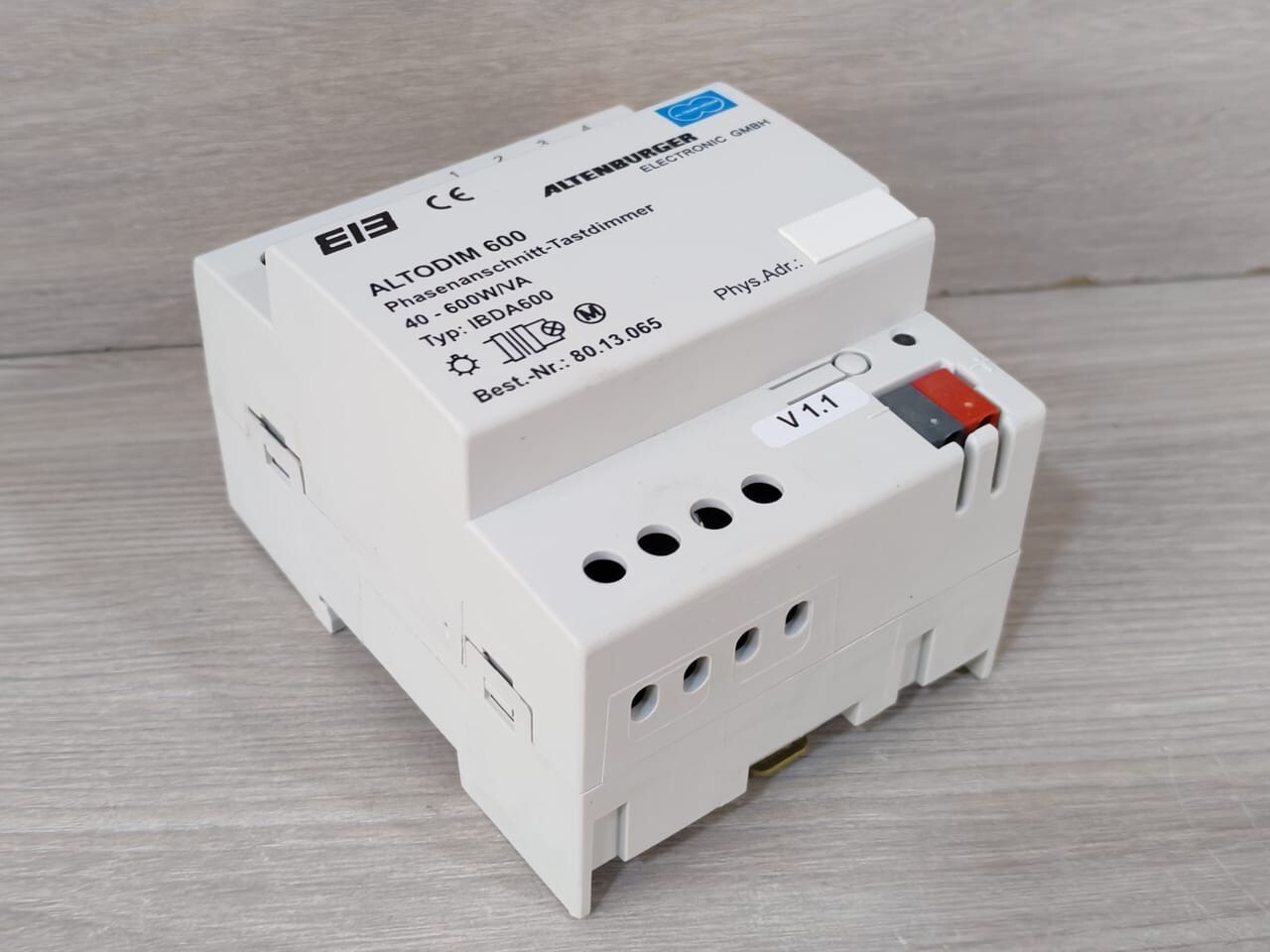 Altenburger IBDA600 ALTENBURGER ELECTRONIC ALTODIM 600 PHASE CONTROL TOUCH DIMMER IBDA600 10