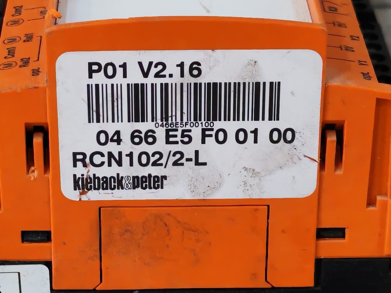 Kieback & Peter RCN102/2-L RCN Kieback & Peter / RCN102/2-L 230V AC 8V A T45 4