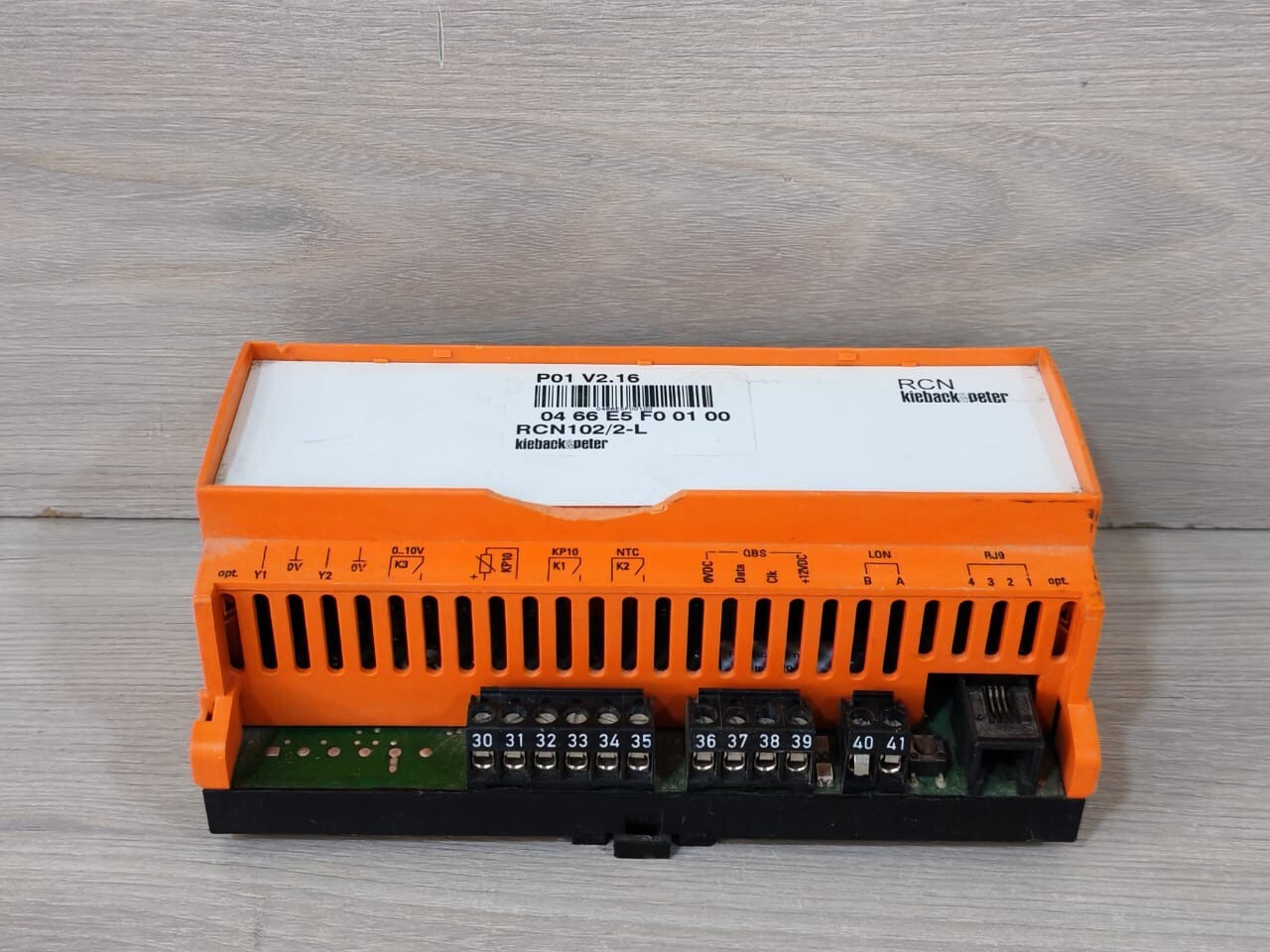 Kieback & Peter RCN102/2-L RCN Kieback & Peter / RCN102/2-L 230V AC 8V A T45 8