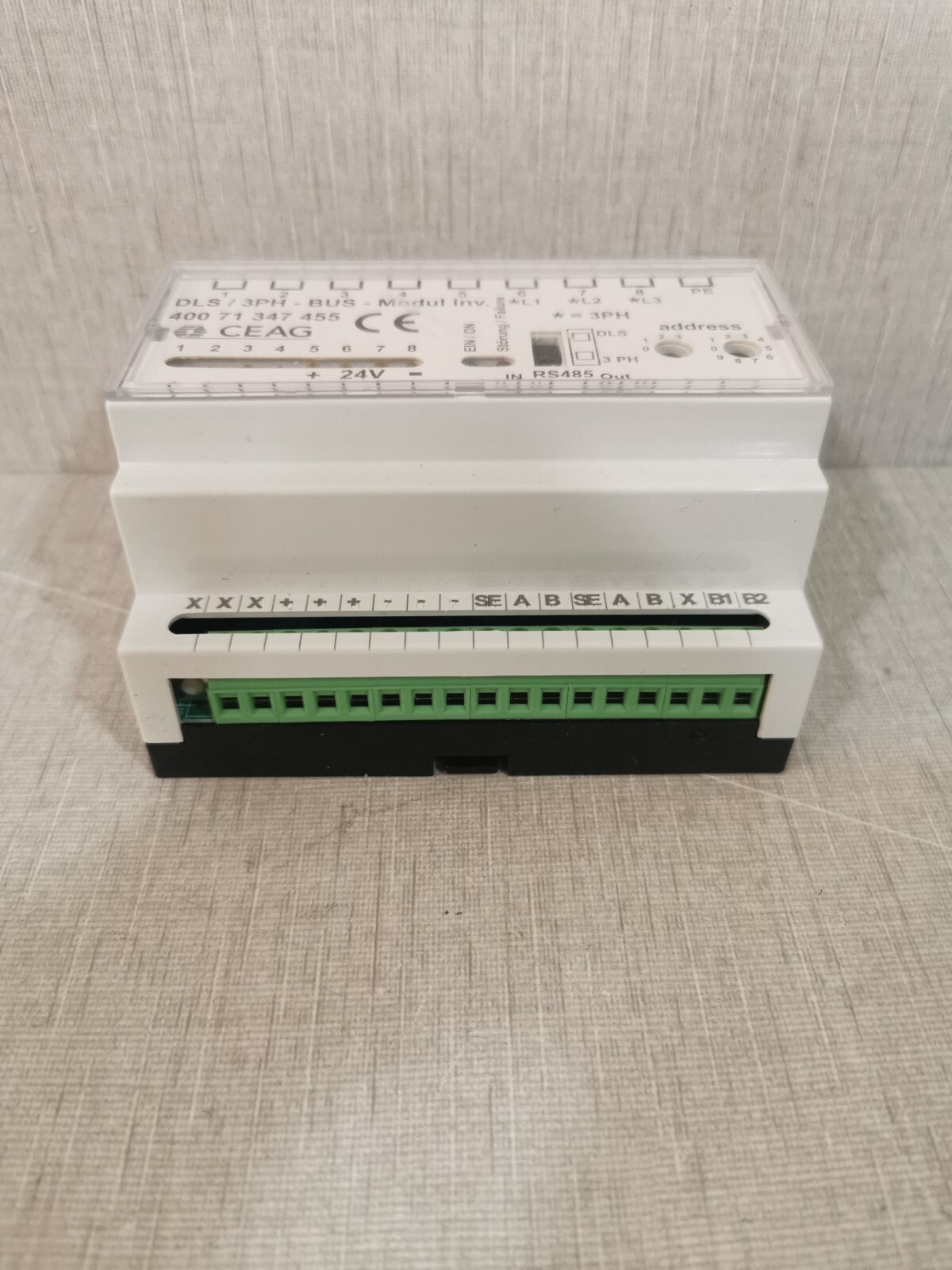 CEAG 40071347455 CEAG DLS 3PH-BUS 400 71 347 455 Module inv. 40071347455 6
