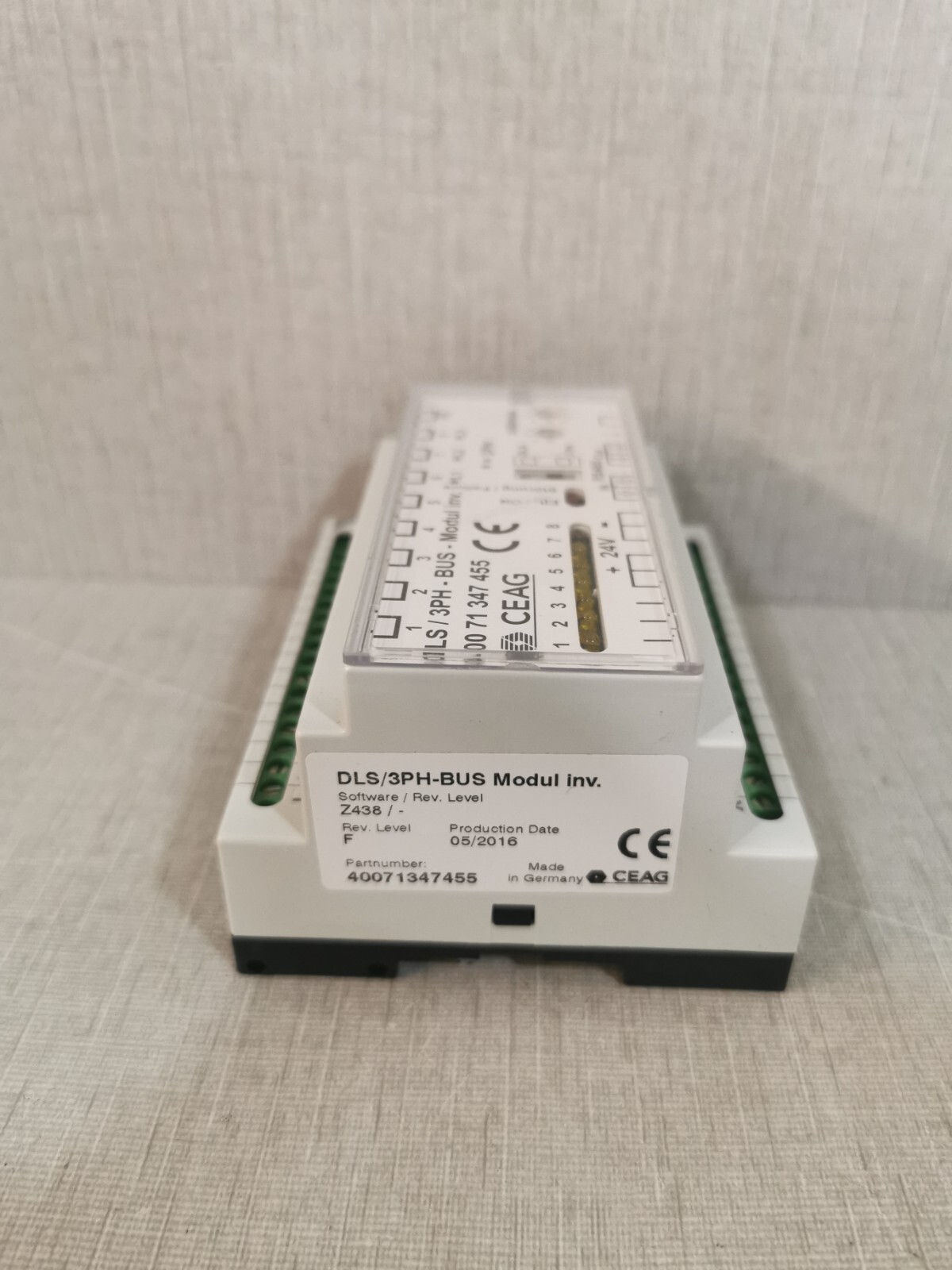 CEAG 40071347455 CEAG DLS 3PH-BUS 400 71 347 455 Module inv. 40071347455 8