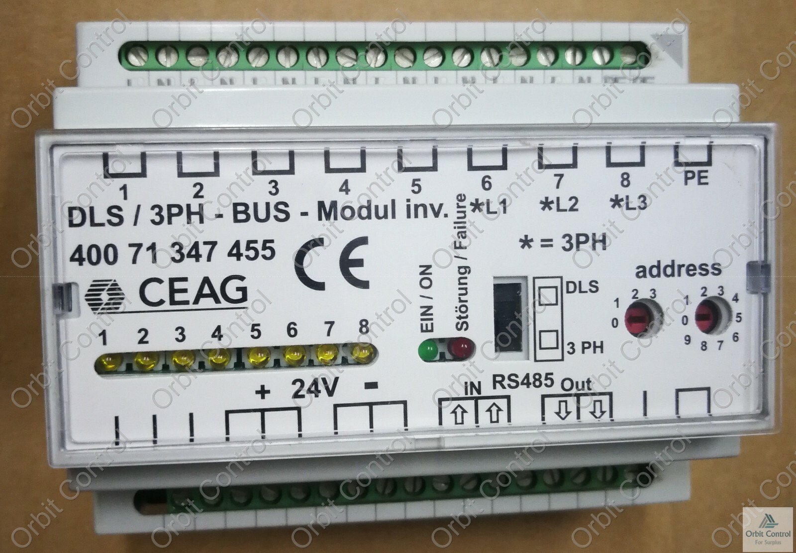 CEAG DLS 3PH-BUS 400 71 347 455 Module inv. 40071347455