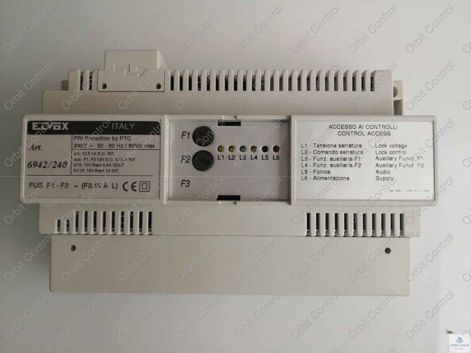ELVOX PTC-6942 ELVOX PRI PROTACTION BY PTC 6942/240 2