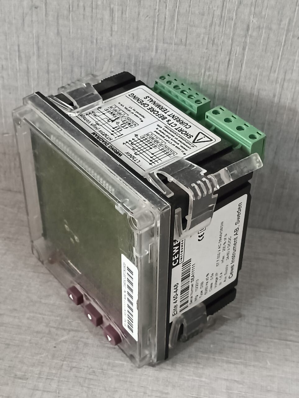 CEWE ELITE-440 CEWE ELITE 440-448 Multi-Function Electric Meter 8