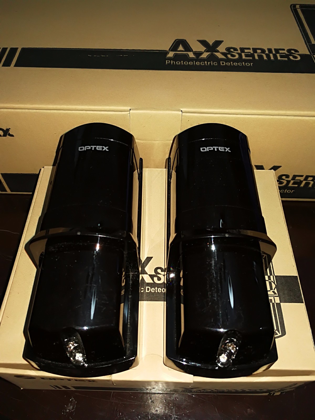OPTEX-AX-200TF--Photoelectric-Detector-Sensor-set-transmitter-and-receiver