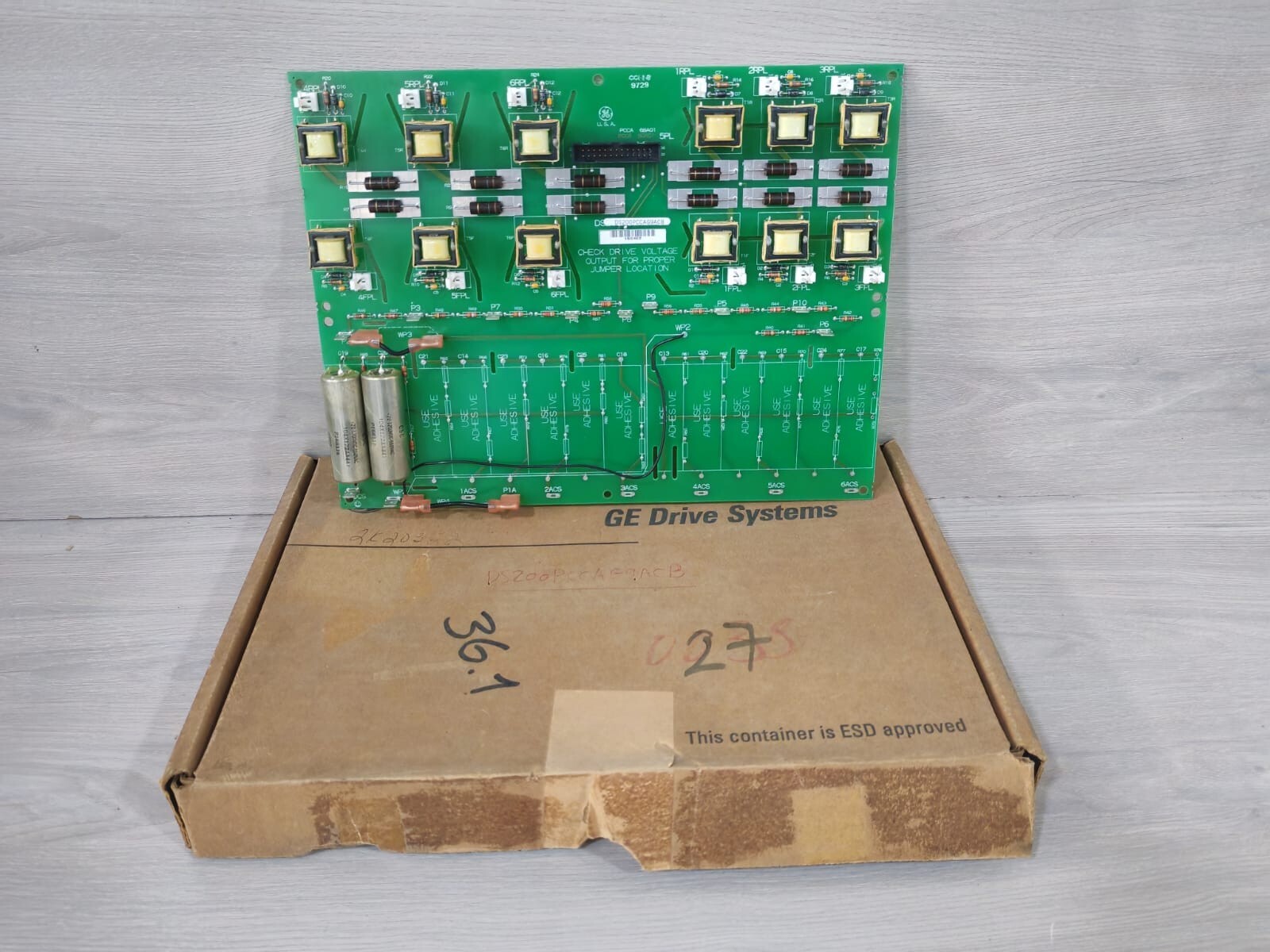 GENERAL ELECTRIC DS200PCCAG9ACB PCB CIRCUIT BOARD