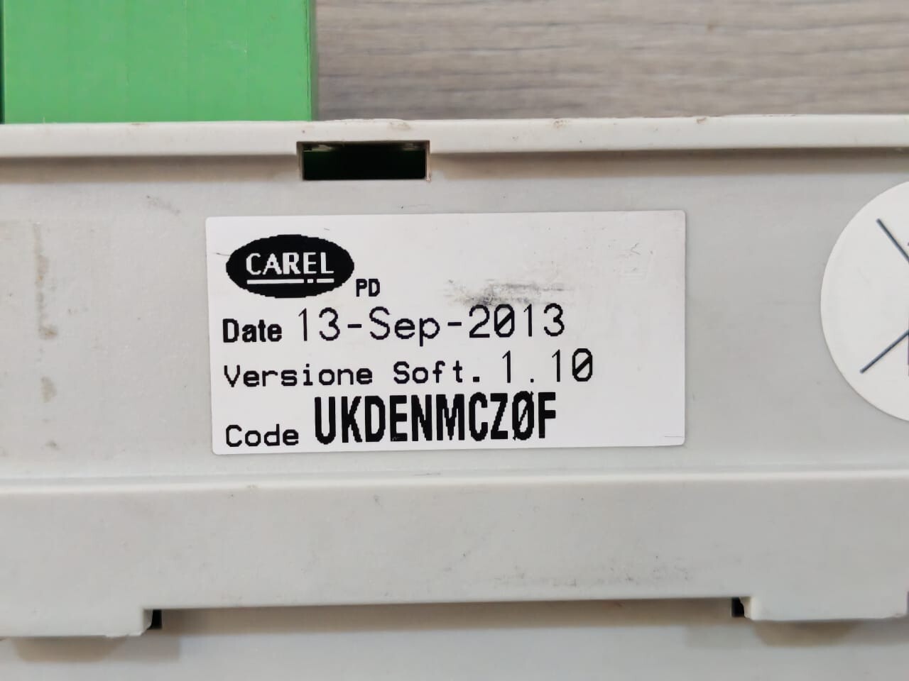 CAREL PCO3DN0AM0 REV 2.011+UKDENMCZ0F VER.1.10 CAREL C3-05 PCO3DN0AM0 REV 2.011+UKDENMCZ0F VER.1.10 CONTROLLER 6
