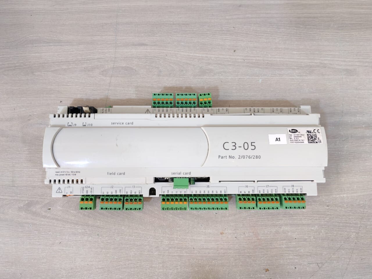 CAREL PCO3DN0AM0 REV 2.011+UKDENMCZ0F VER.1.10 CAREL C3-05 PCO3DN0AM0 REV 2.011+UKDENMCZ0F VER.1.10 CONTROLLER 7