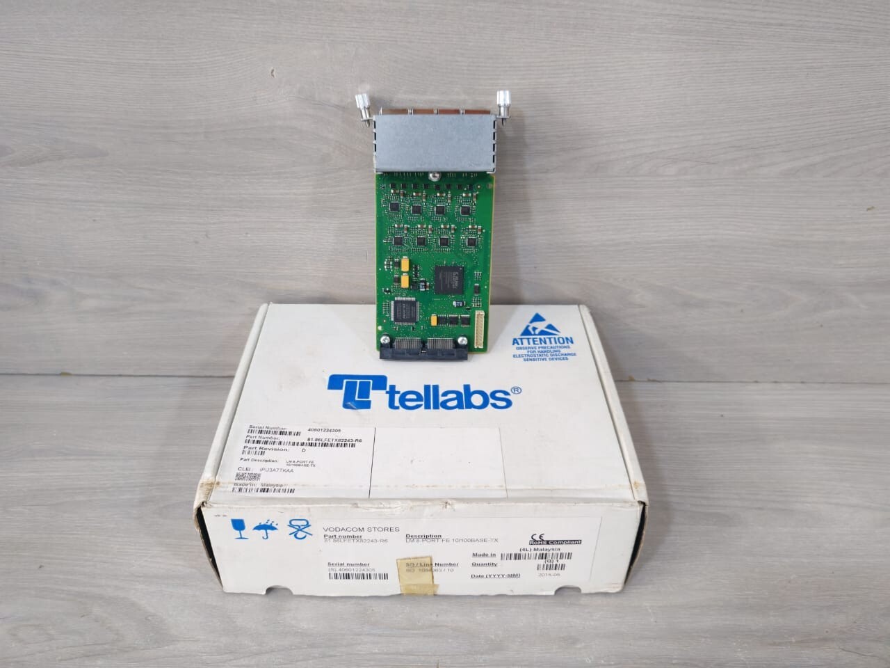 Tellabs LM 8-PORT FE 10/100BASE-TX / 81.86LFETX82243-R6