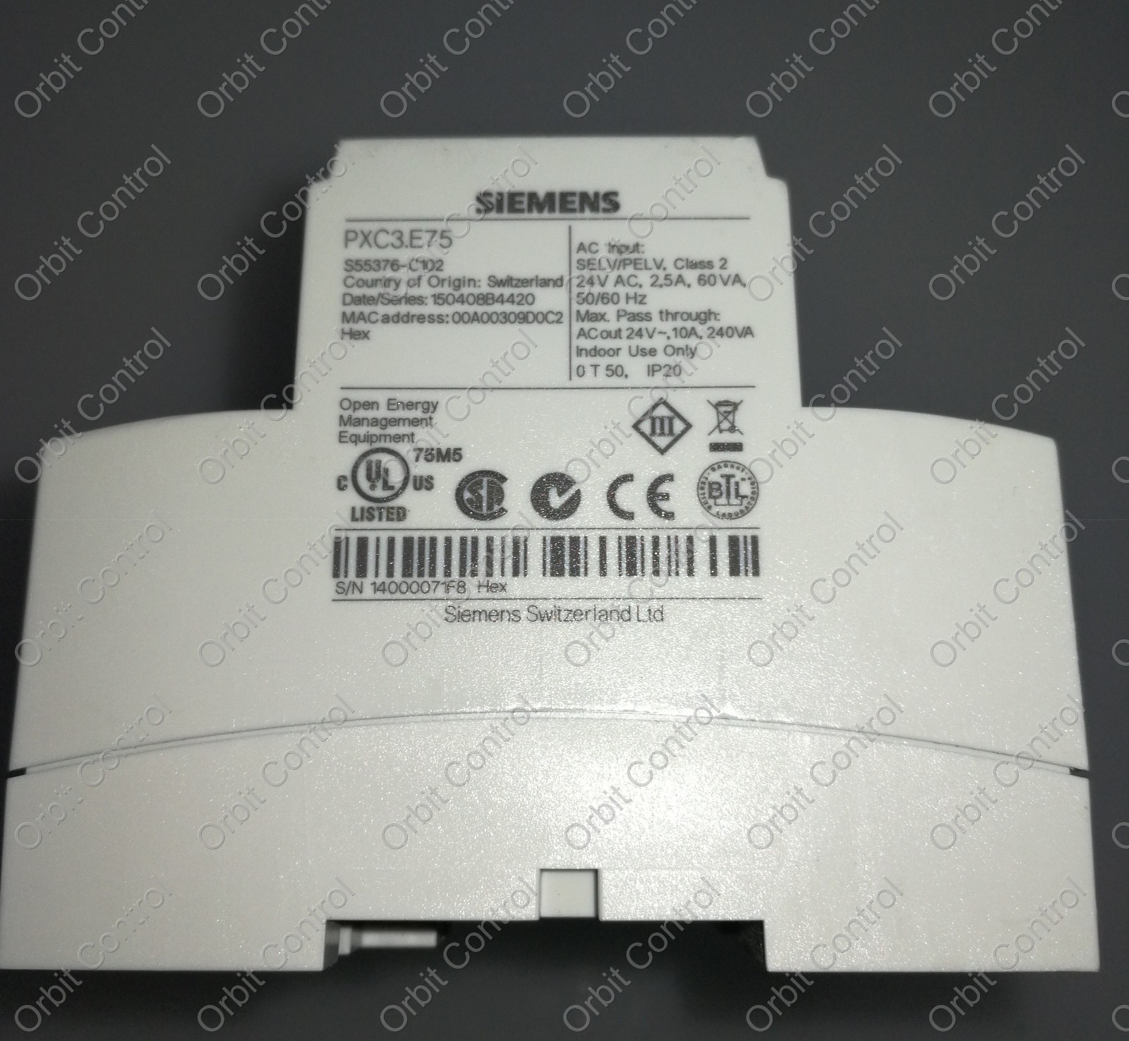 Siemens PXC3.E75 SIEMENS PXC3.E75, Room automation stations 3