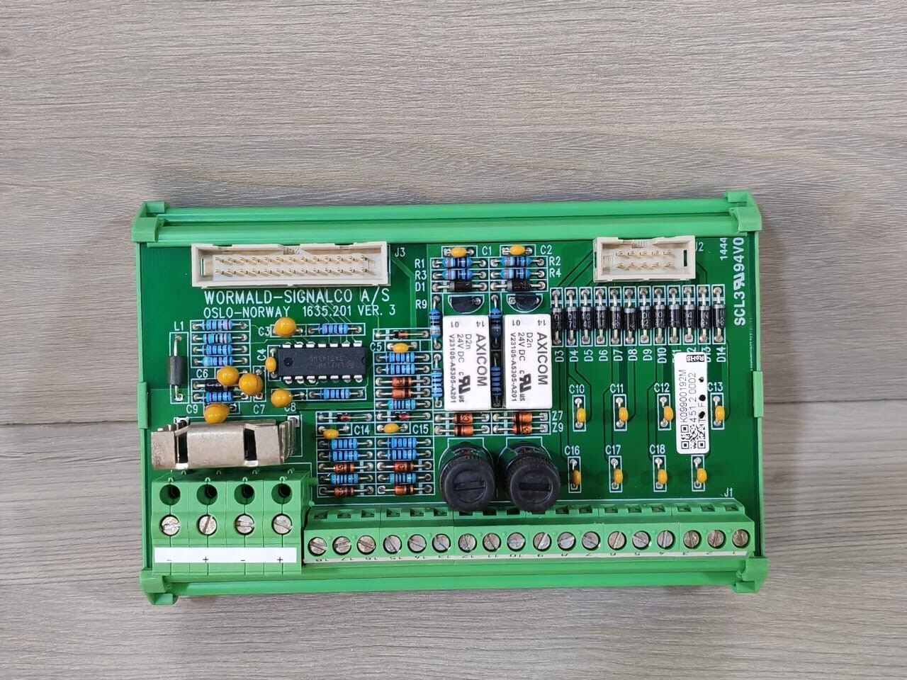 WORMALD-SIGNALCO A/S 1635.201 VER.3 PCB BOARD
