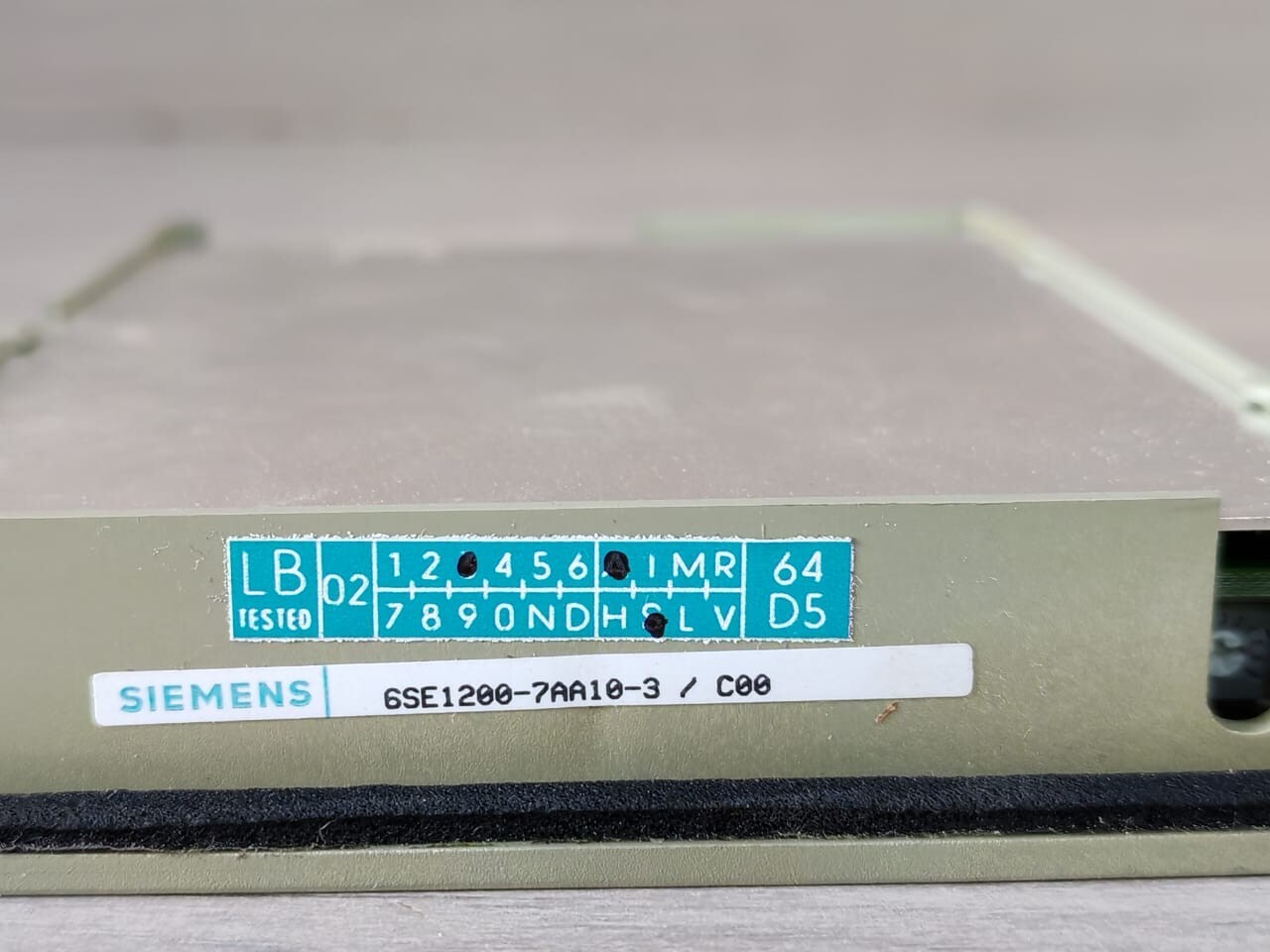 Siemens 6SE1200-7AA10-3 Siemens 6SE1200-7AA10-3/ C00 Operator Panel 4