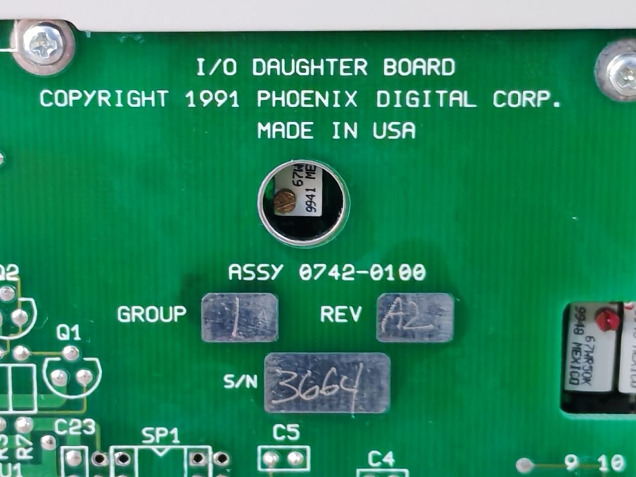 Phoenix Digital OCM-GEN-85-D-ST PHOENIX DIGITAL OCM-GEN-85-D-ST OPTICAL COMMUNICATION MODULE 3