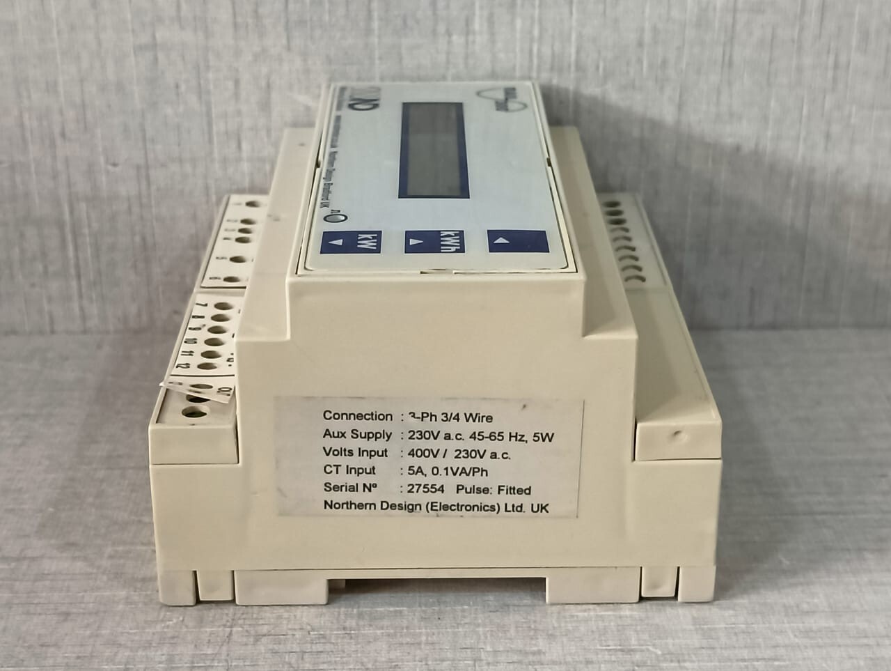 Northern Design RAIL-300 Northern Design Power Rail 300 Energy Meter with 5A output 4