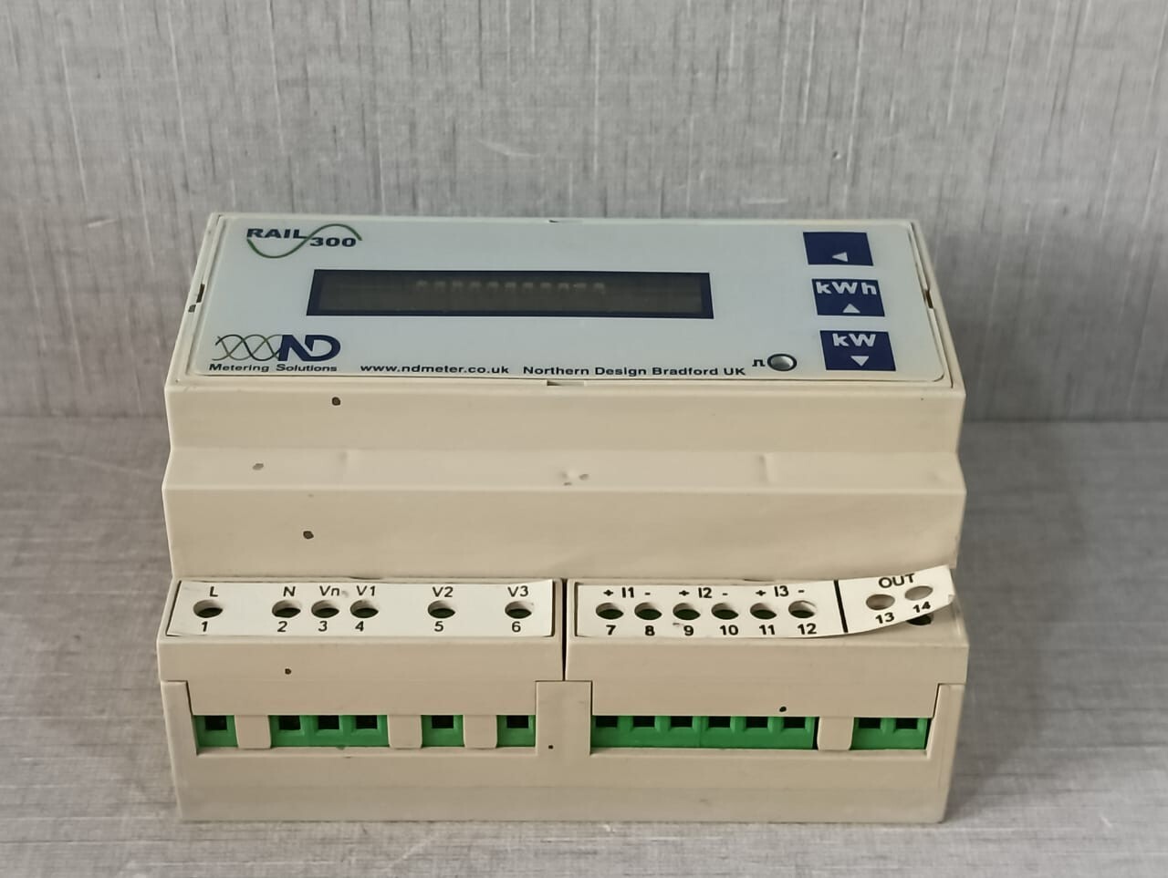 Northern Design RAIL-300 Northern Design Power Rail 300 Energy Meter with 5A output 6