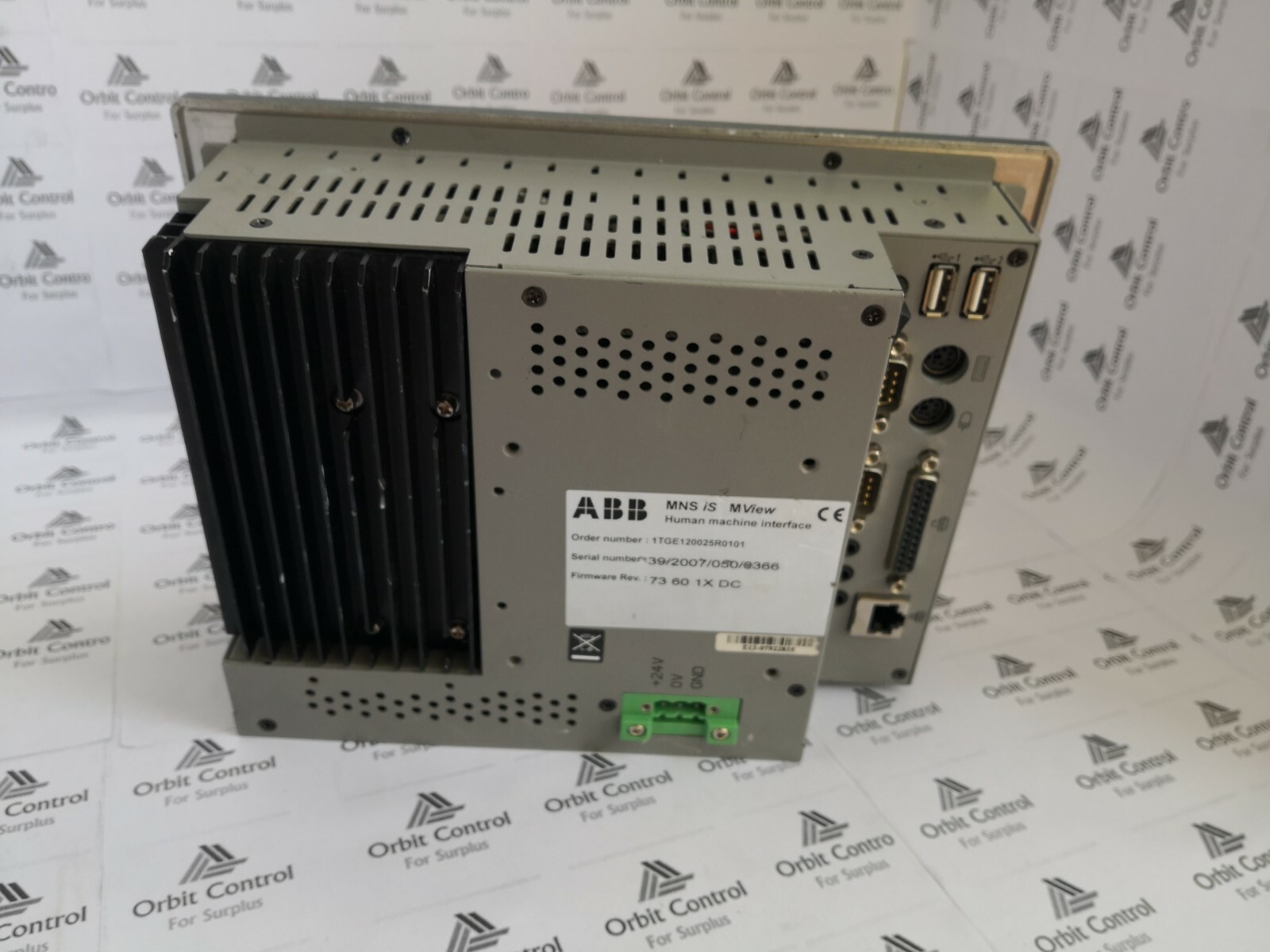 ABB 1TGE120025R0101 ABB 1TGE120025R0101 Human Machine Interface MNS iS MView 5