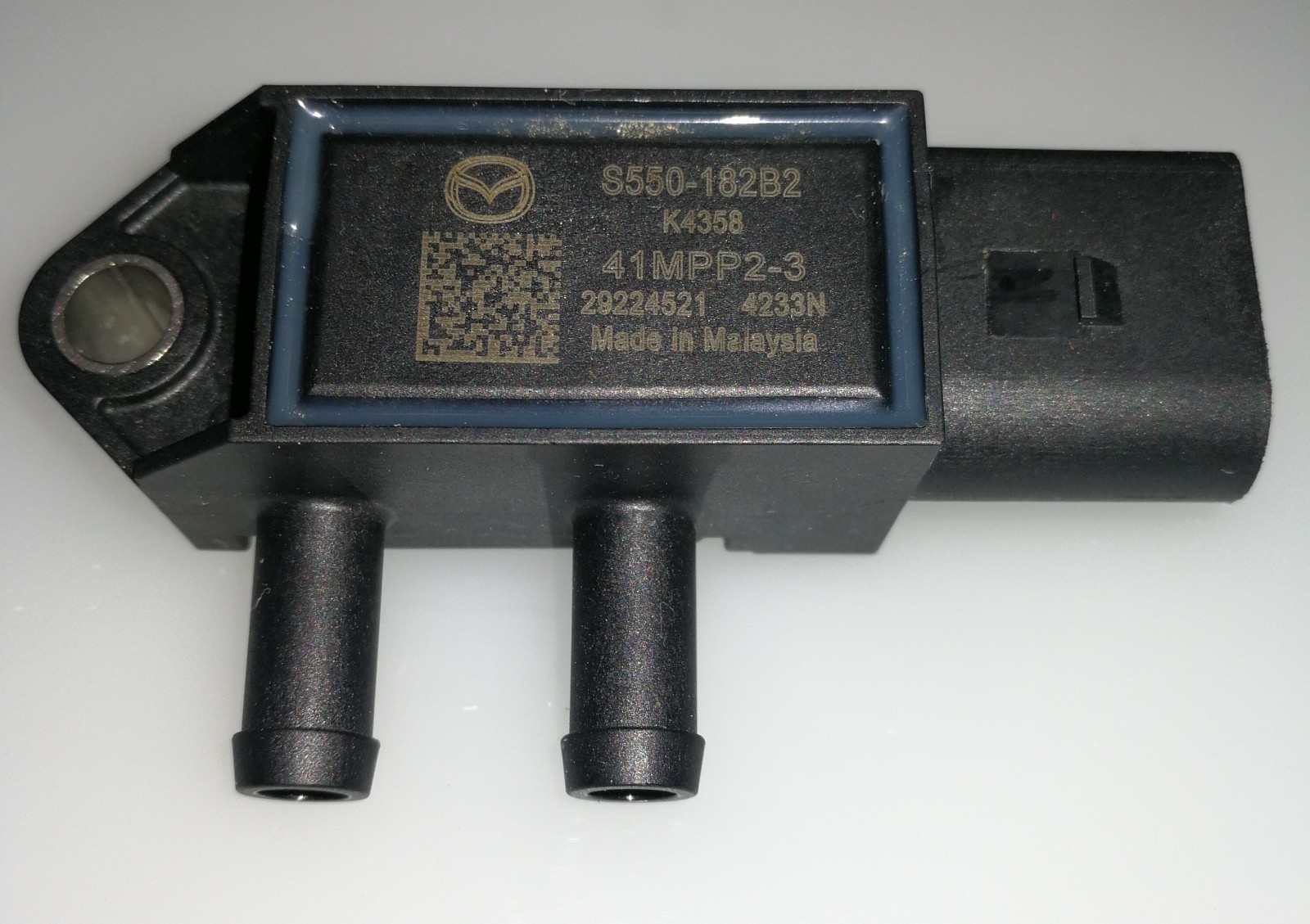 MAZDA EGR DPF DIFFERENTIAL Intake Pressure Sensor S550-182B2 41MPP2-3