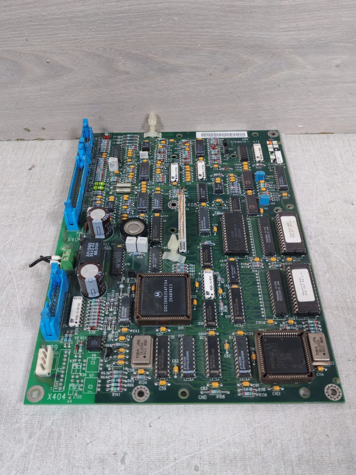 ABB 57618078 ABB 57618078 SNAT 603 CNT / REV: D / SNAT603CNT / Control Board Code: 61007041 2
