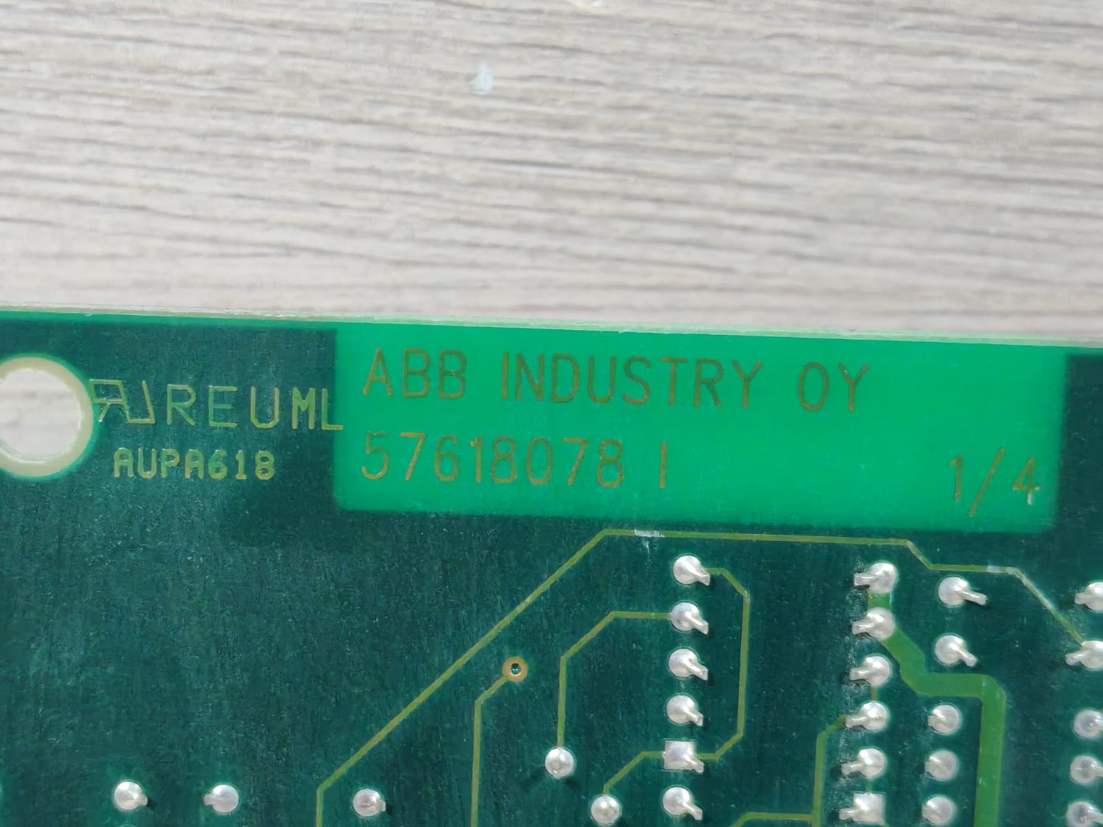 ABB 57618078 ABB 57618078 SNAT 603 CNT / REV: D / SNAT603CNT / Control Board Code: 61007041 5