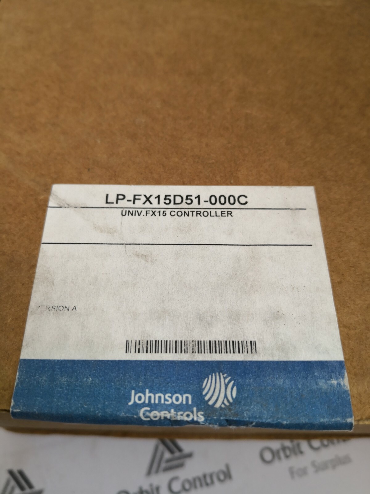 Johnson Controls LPFX15D51000C FX15 Johnson Controls LP-FX15D51-000C Ver. A Universal Controller 2